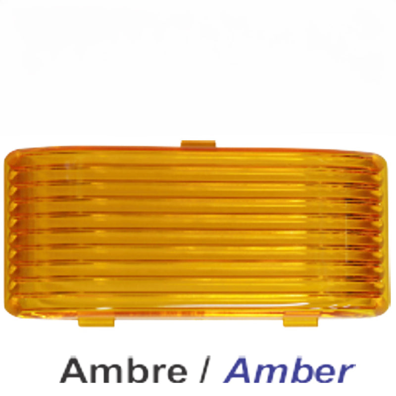Lentille ambre pour lumière de remorque – Lentille de remplacement