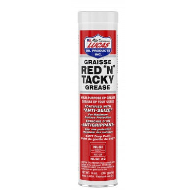 Graisse Rouge au Lithium Red N Tacky 14 oz – Haute Température & Pression
