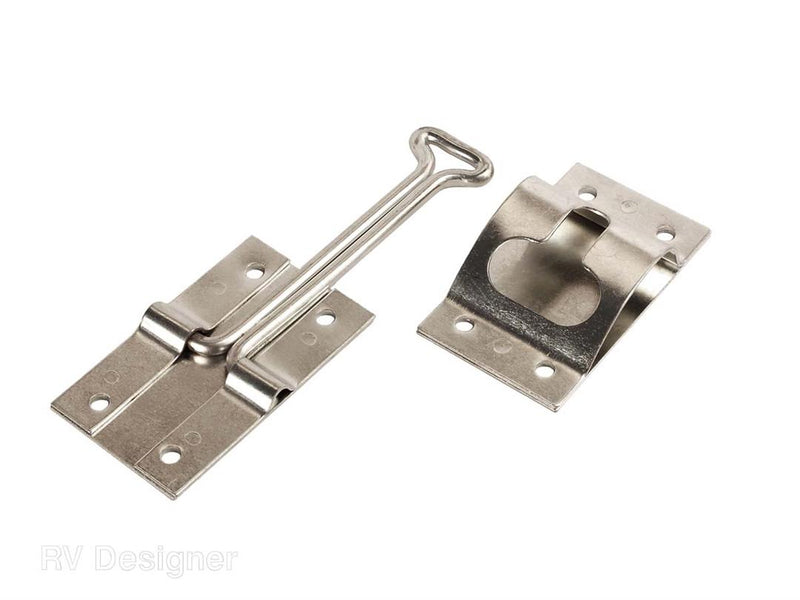 Support de porte en T pour VR RV Designer 20-0171 – Zinc 4 po