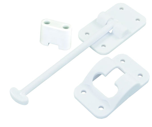 JR Products T-Style Door Stop 20-0696 Polar White 6in for RV