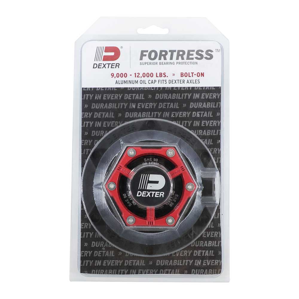 Capuchon d’Huile en Aluminium Boulonné Fortress pour Essieux Dexter 9 000-12 000 lb | Pièce K21-259-00