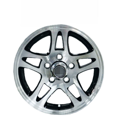 Roue de remorque aluminium noir 14" 5 trous | Jante remorque 14 pouces