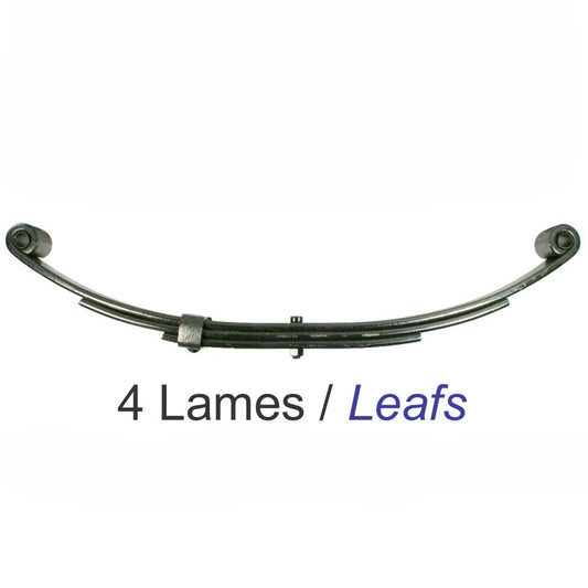 Ressort de remorque 4 lames 1000 lb 26" – Suspension UNA-124