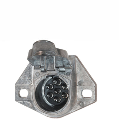 7-Pin Round Trailer Connector #MG2016 - Vehicle Connector