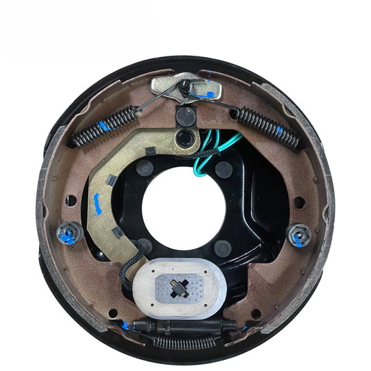 Backing plate électrique 10" 3 500 lb gauche #MG3500EG – Plateau de frein pour remorque