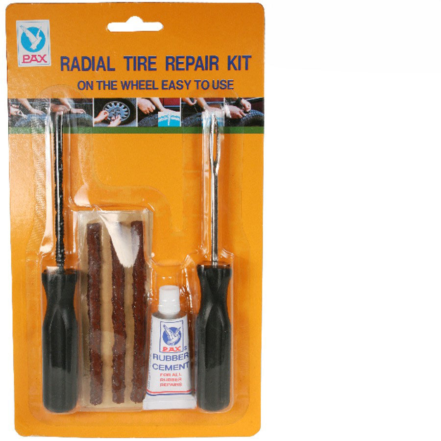 Ensemble de réparation de pneu – Kit de réparation pour remorque et véhicule