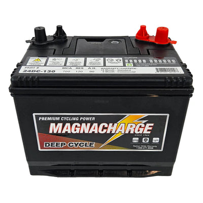 Batterie 12V double usage Magnacharge 24DC-130 – Groupe 24, 80 Ah