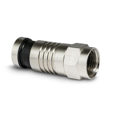 SynConnect Quick Lock F-Type Connector for RG6U Cable – TV & Satellite