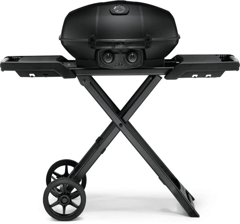 Barbecue Portatif Napoleon Phantom TravelQ™ PRO285 - Design Noir Mat & Chariot Pliable