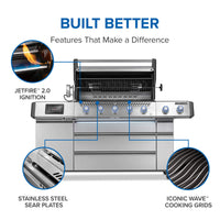 Napoleon Prestige PRO 665 Elite Grill with Electric Smoker