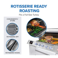 Napoleon Prestige PRO 665 Elite Grill with Electric Smoker