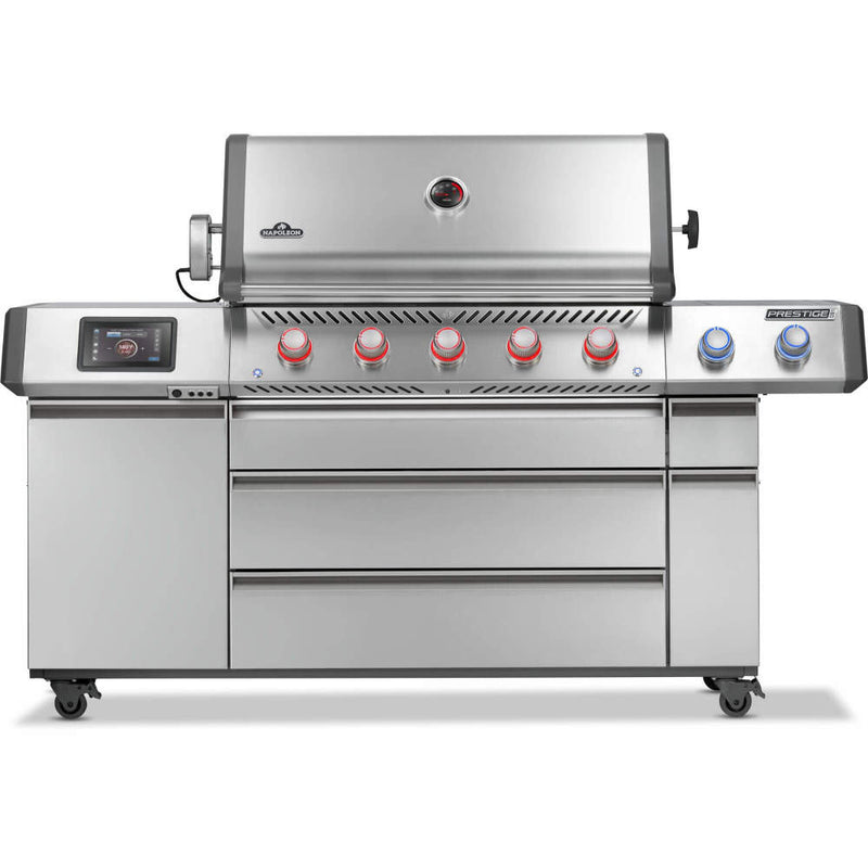 Barbecue Napoleon Prestige PRO 665 Elite avec fumoir électrique et technologie intelligente