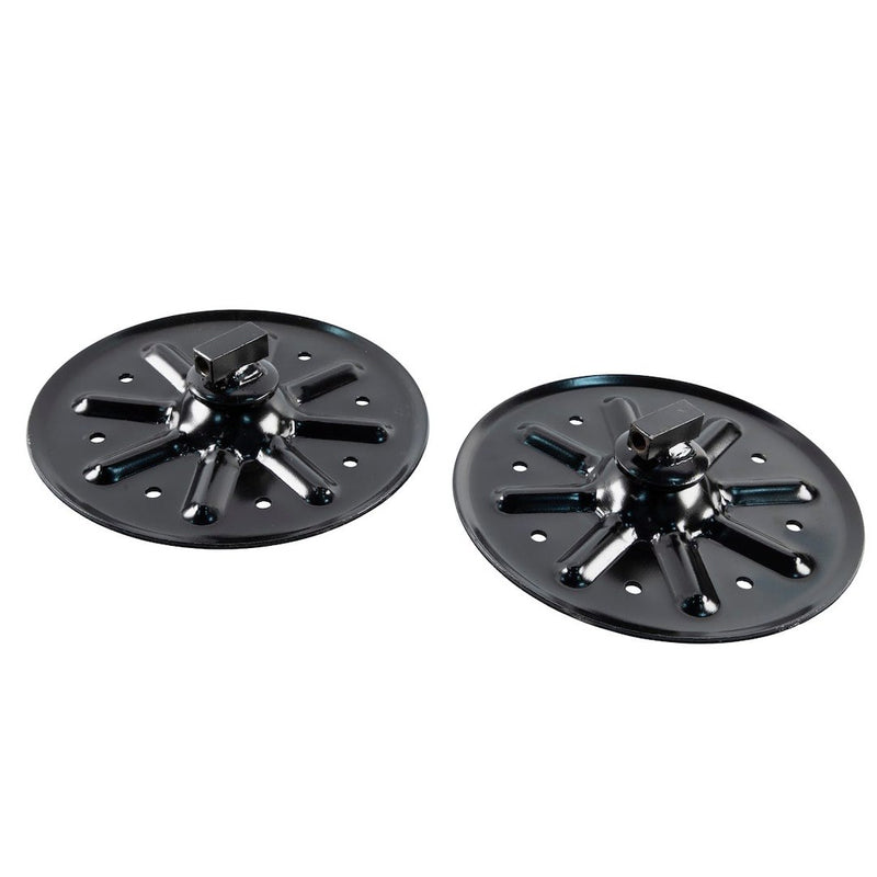 9in round foot pads
