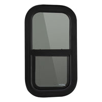 Fenêtre teardrop pour VR 12 x 22 po en verre teinté trempé