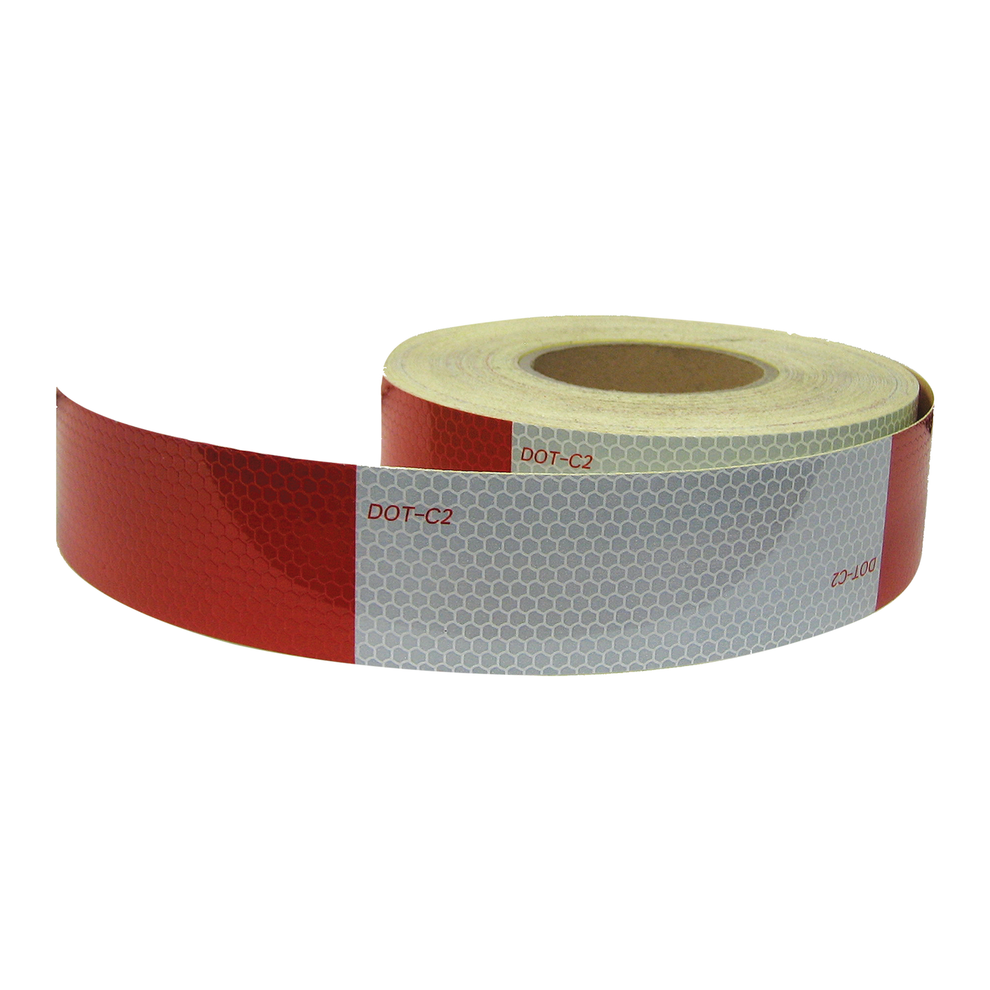 Bande Réfléchissante de Visibilité RT20150RW (Rouge/Argent) - Adhésif - Approuvé DOT - VENDU AU PIED