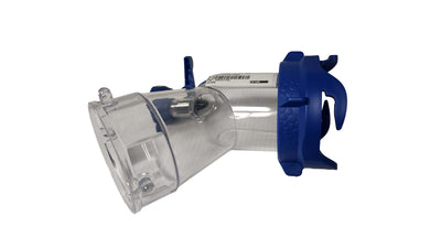 Adaptateur de tuyau d’égout pour VR avec raccord transparent 45 degrés