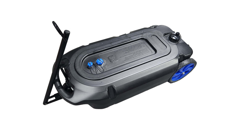 Réservoir portatif eaux usées 34 gallons pour VR