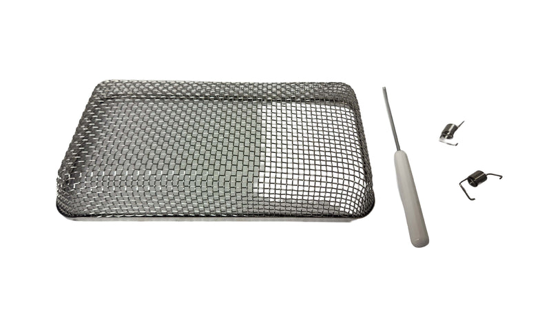 Grille protectrice pour évent de fournaise de VR en acier inoxydable