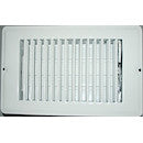 Registre de plancher blanc 4 x 8