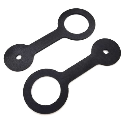 Reteneur de porte de douche noir