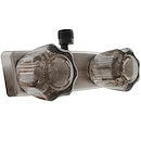 Robinet de douche nickel satiné