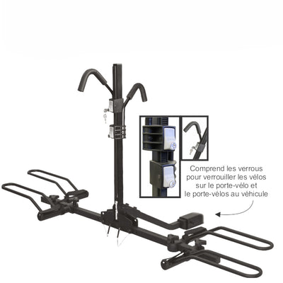 Support à vélos 2EZ avec barrure – Porte-vélos pour attelage