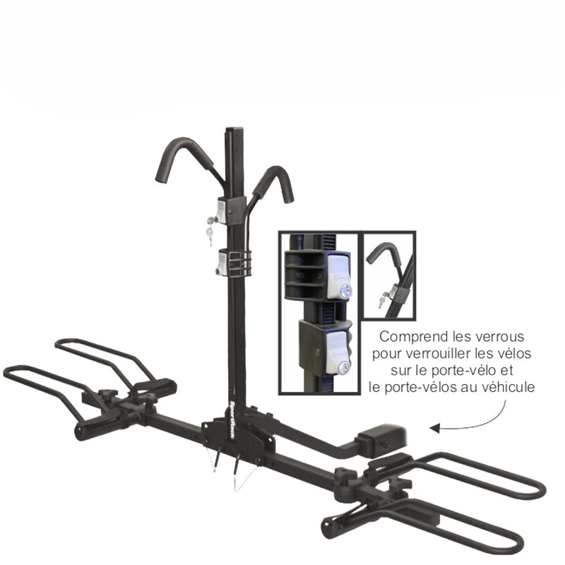 Support à vélos 2EZ avec barrure – Porte-vélos pour attelage
