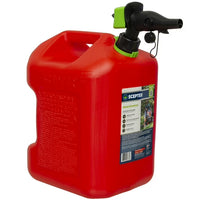 Bidon d’essence 5 gallons Scepter Smart Control – Double poignée et bec anti-déversement