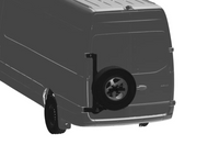 Support de pneu de secours ATLAS RC pour porte arrière de van