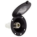 Port de rinçage extérieur RV Phoenix 41-0069 – Valve Quick Connect noire