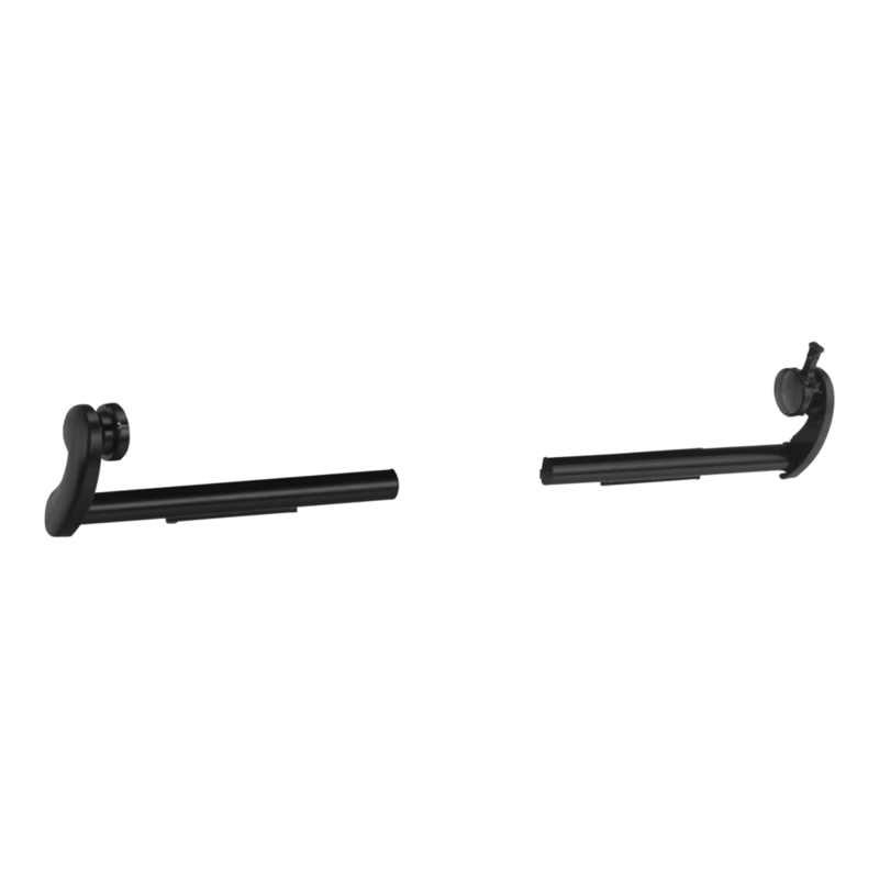 Support d’auvent Dometic 72-2630 noir pour SlideTopper – ensemble de 2