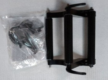 Braquette pour auvent extention xl noir /Chaque