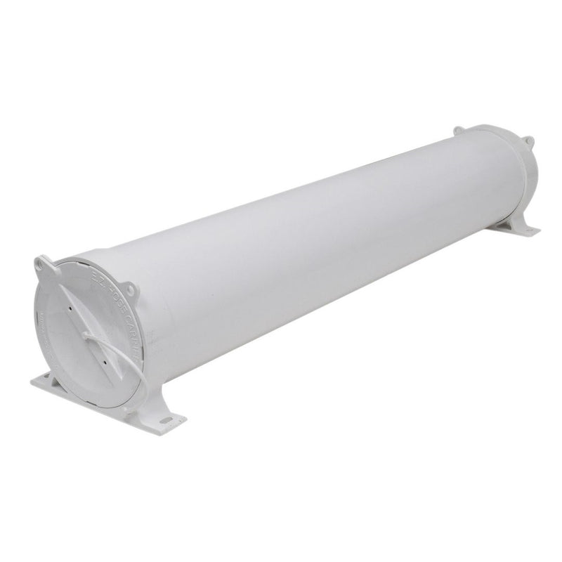 Support de rangement pour tuyau d'égout 26'' blanc