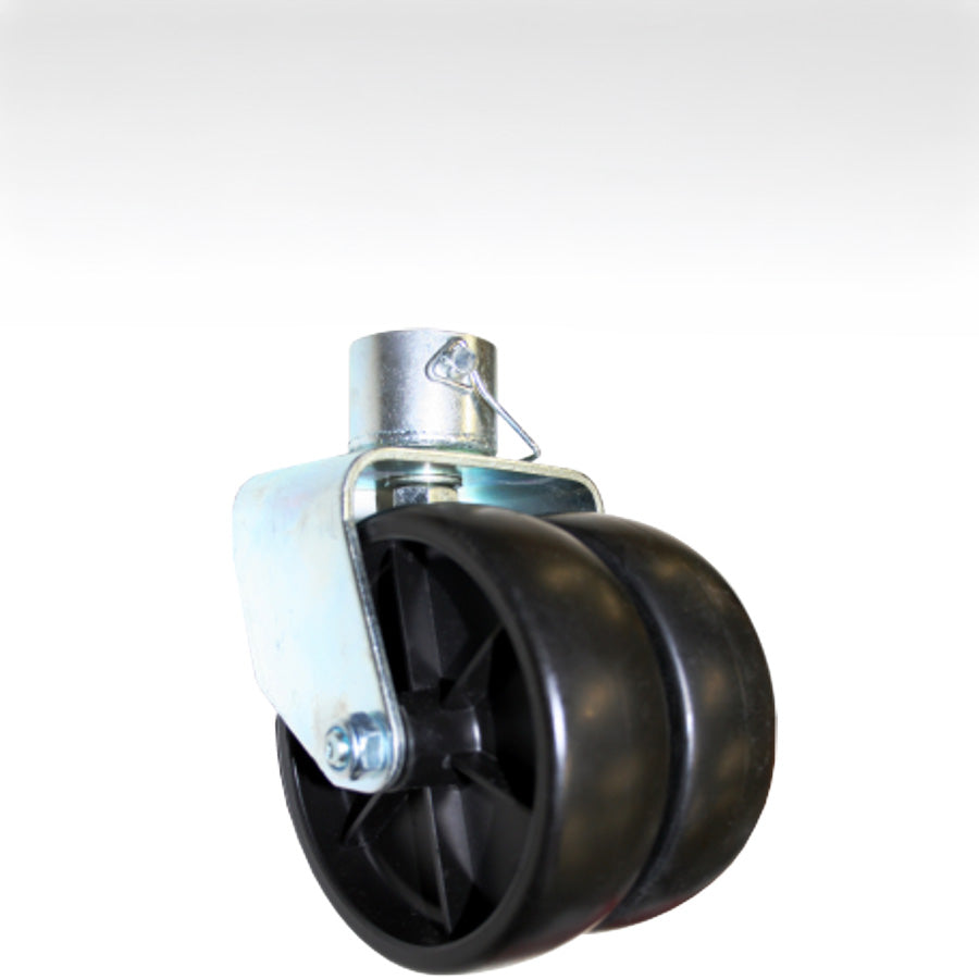 Roue double pour vérin 1500 lb – Roue de manœuvre pour remorque