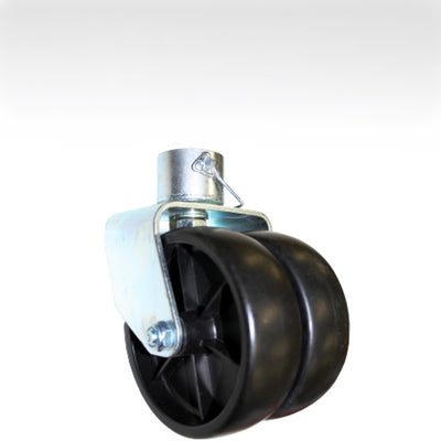 Roue double pour vérin 1500 lb – Roue de manœuvre pour remorque