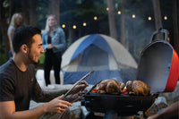Napoleon TravelQ™ 285 Red Portable Propane Grill - Compact and Powerful