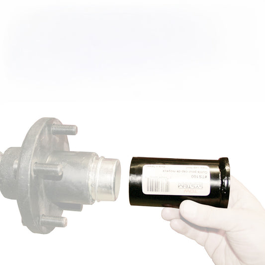 Outil pour cap de moyeu 2" – Installation et retrait de capuchon de moyeu