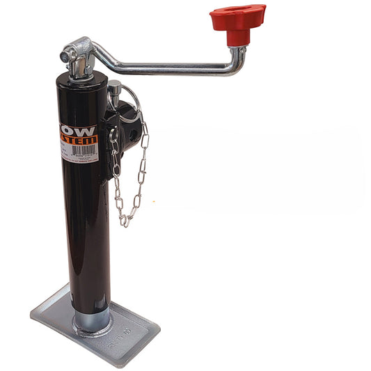 Vérin pivotant 2 000 lb montage dessus – Jack de remorque robuste #TS2101