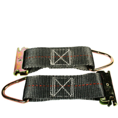 Attaches pour rail E-Track paquet de 2 | Accessoires d’arrimage remorque