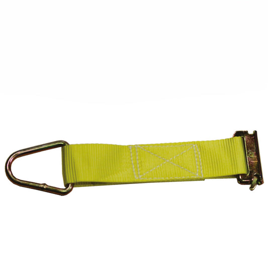 Courroie E-Track 2" x 6' – WLL 1100 lbs | Sangle d’arrimage robuste (unité)