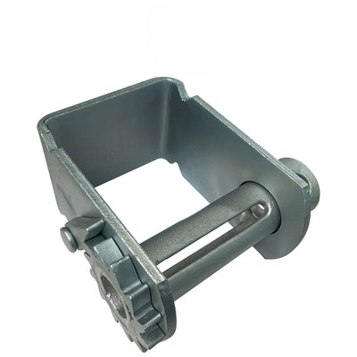 5500 lbs Zinc Winch on Rail – Heavy-Duty Manual Winch