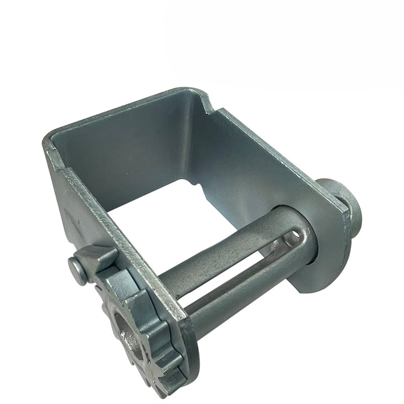 5500 lbs Zinc Winch on Rail – Heavy-Duty Manual Winch