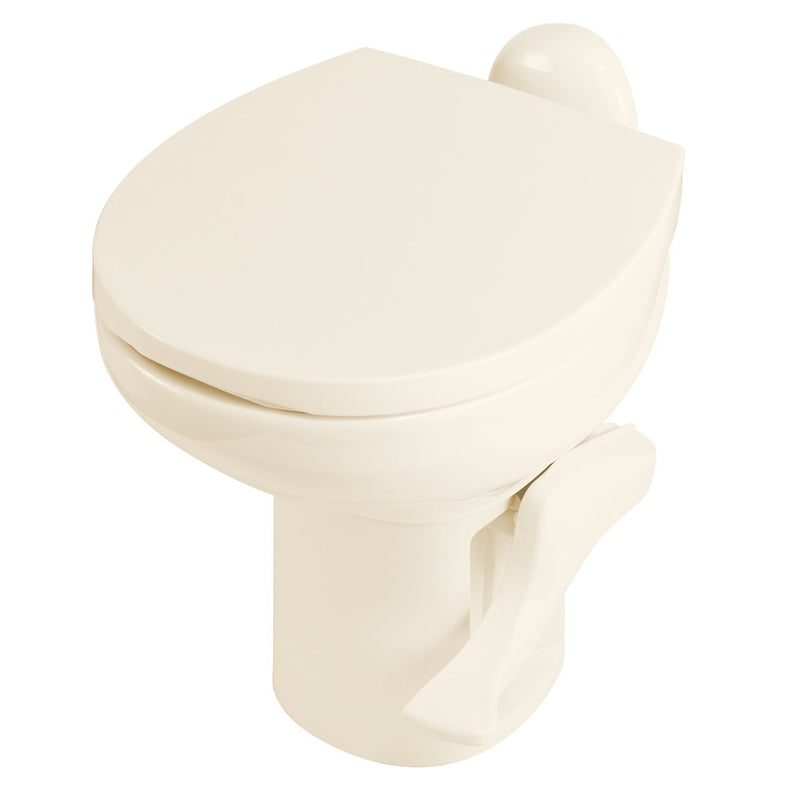 Toilette RV Thetford Aqua Magic Style II Profil Élevé Siège Rond – Céramique Bone