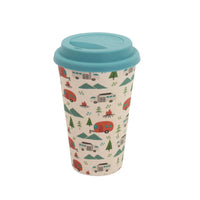 Gobelet à Café en Bambou Réutilisable – Écologique et Pratique - Les campeuses en cavale