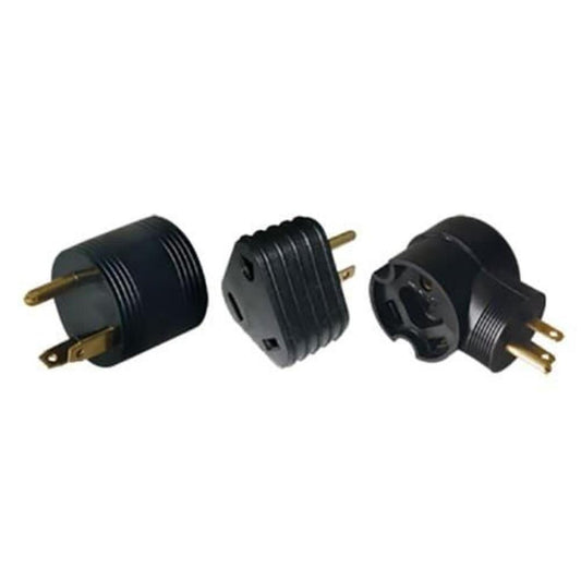 round adapter 30A male 15A female