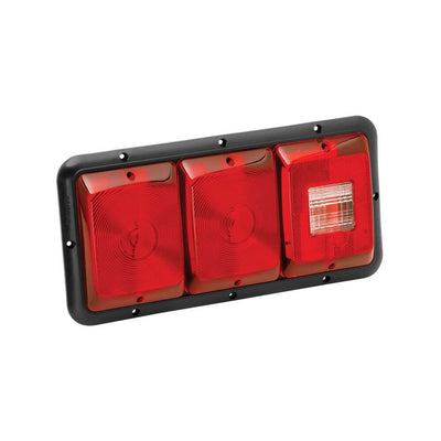 Bargman #84 Triple Horizontal Recessed Brake Light – Red