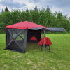 Bear Den Gazebo Deluxe - Rouge/Noir