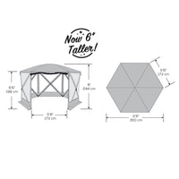Bear Den Kuma Gazebo – Quick Setup Outdoor Shelter, UV50+