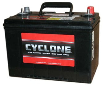 CYCLONE C27DC175 12V Marine and RV Battery – Group 27, 720 MCA