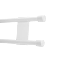 Barre Double de Réfrigérateur Camco RV Blanche – Maintien des Articles en Place de 16" à 28" pour Réfrigérateur et Armoires